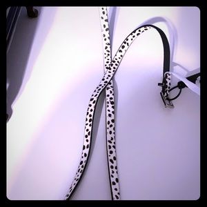 The Limited Skinny Snow Leopard Belt